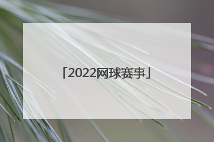 「2022网球赛事」2022网球赛事北京站